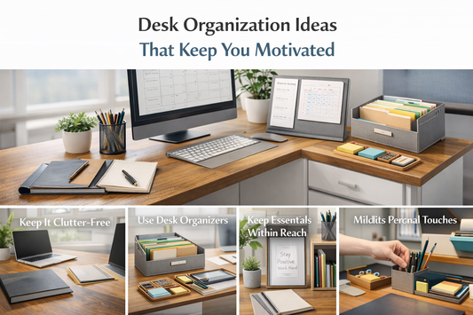 Desk Organization Ideas That Keep You Motivated
