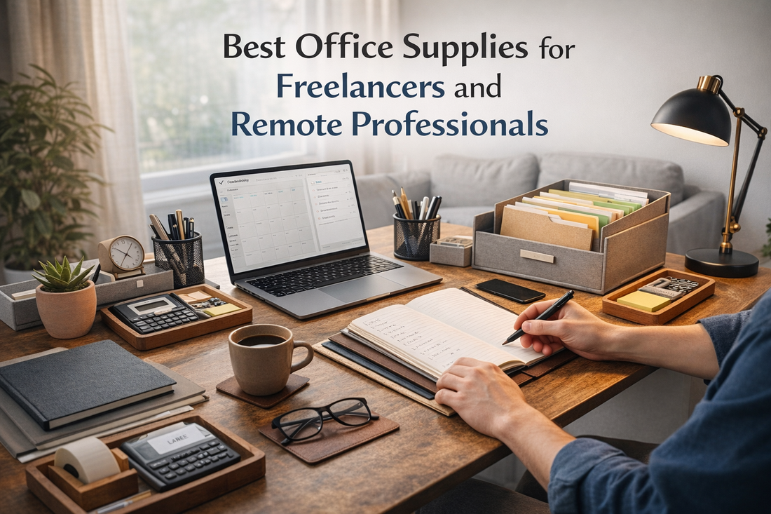 Best Office Supplies for Freelancers and Remote Professionals