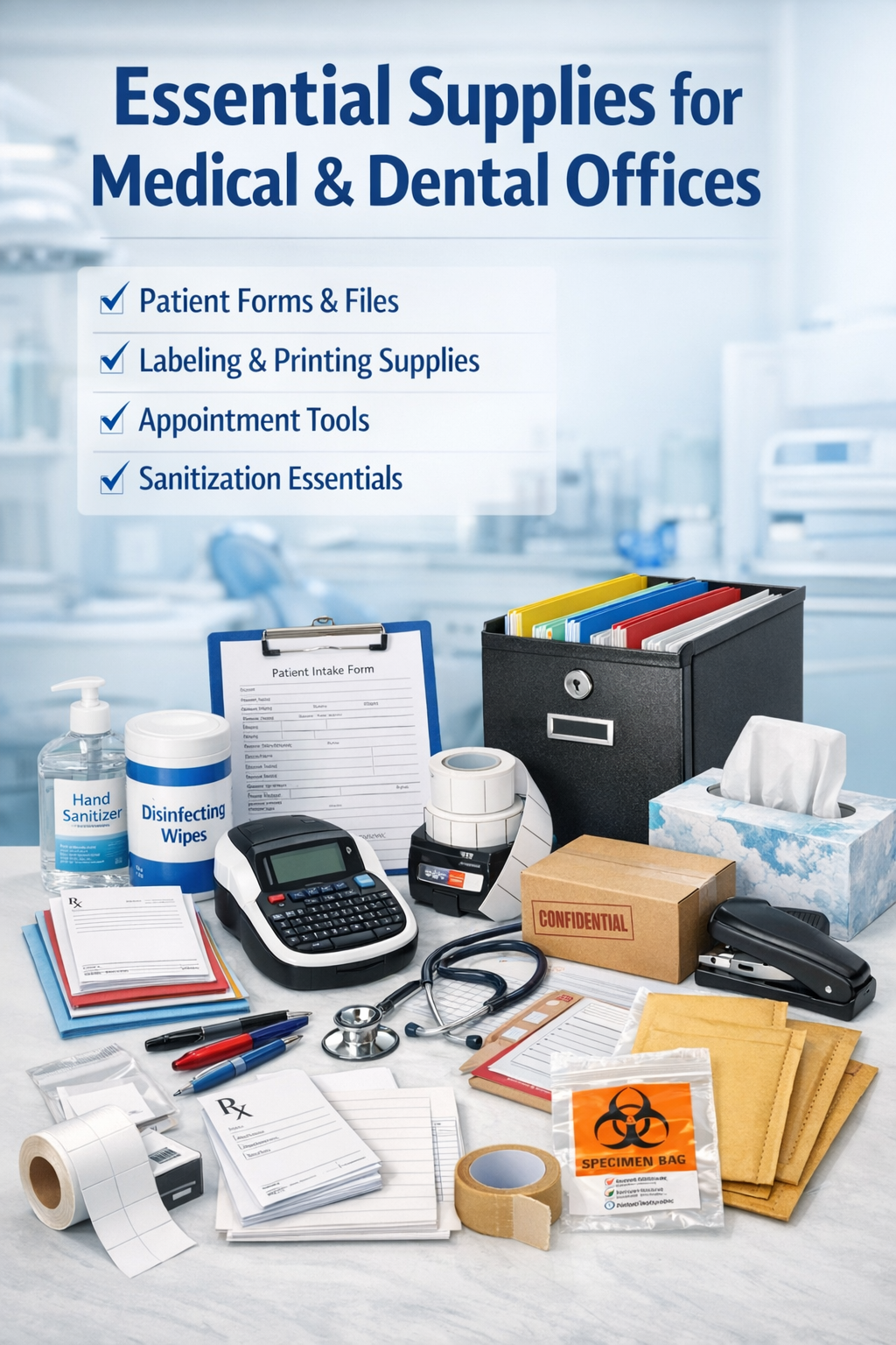 Essential Supplies for Medical & Dental Offices