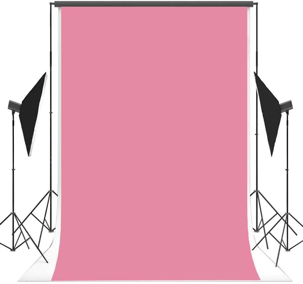 8X10ft Pink Backdrop for Photography Photo Booth Background for Photoshoot Background