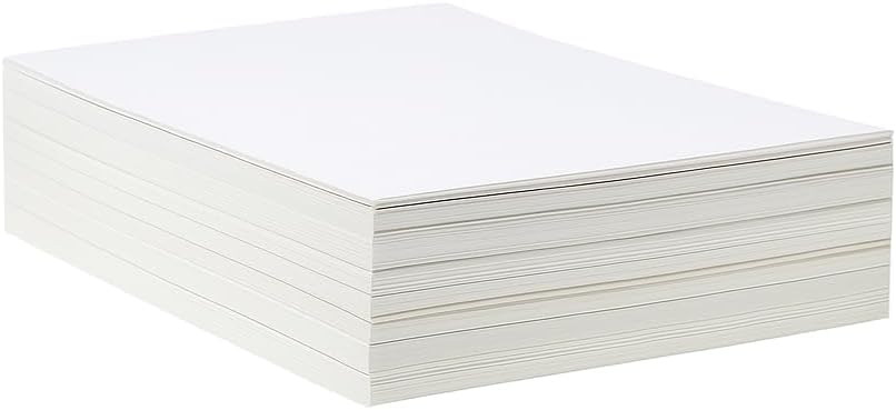 Century Lemon™ 11" x 14" White Poster Board, 75 Sheets Superb Multipurpose Bulk Poster Board for School, Office, and Craft Projects, 256-84-003