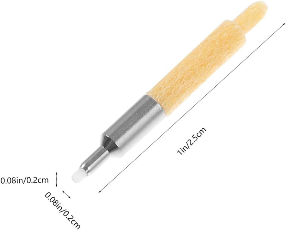 20pcs 0.5mm Fine Tip Replacement Nibs for Paint Markers - Universal Pen Nibs for Refillable Paint Pens- Empty Barrel Accessories for Acrylic Markers