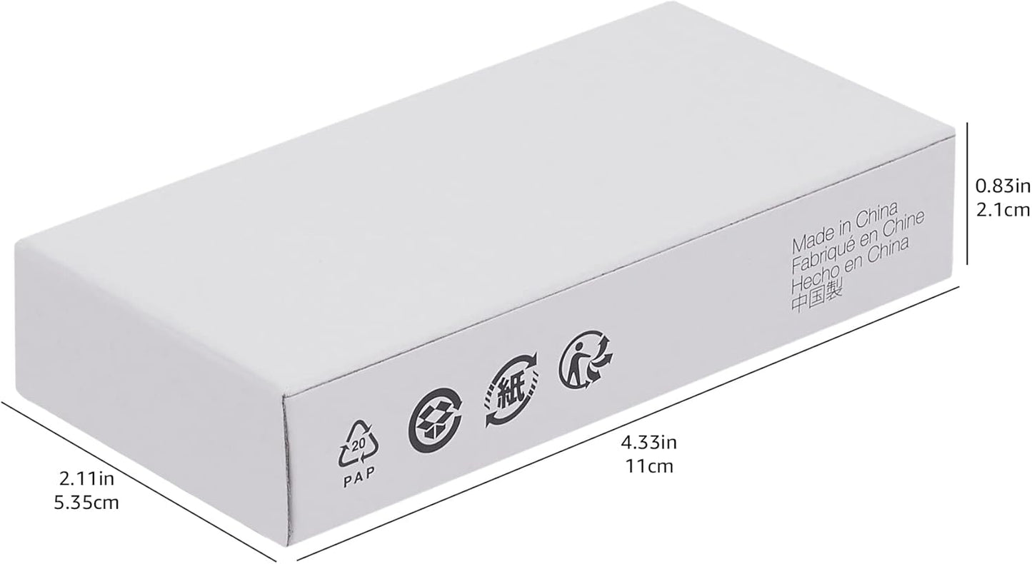 Amazon Basics Standard Stapler Staples, 1/4" Length, 50000 Count, 10-Pack of 5000, Silver