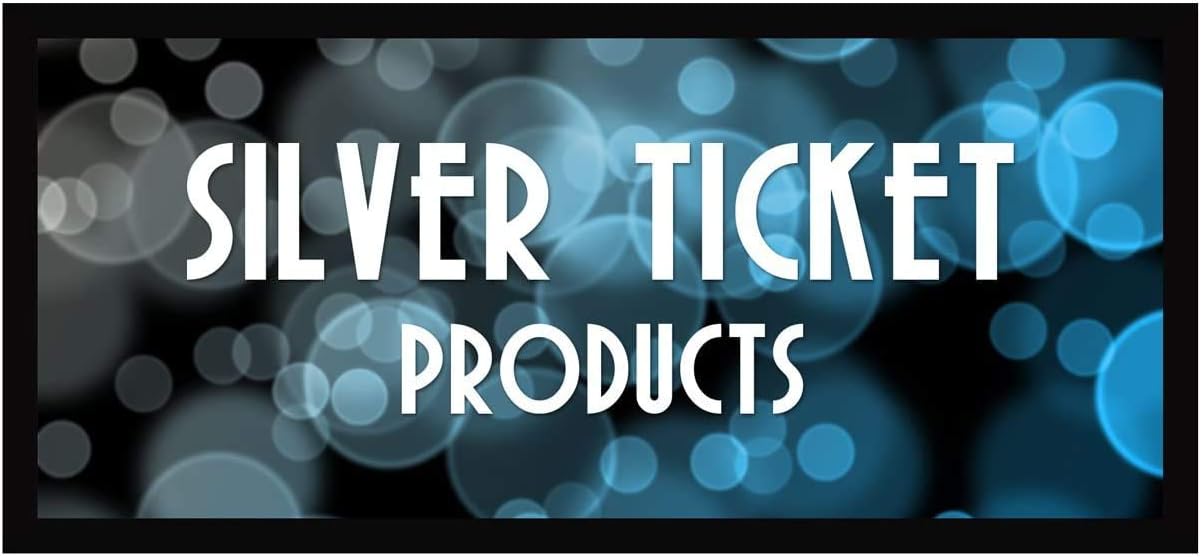 Silver Ticket Products STR Series 6 Piece Home Theater Fixed Frame 4K / 8K Ultra HD, HDTV, HDR & Active 3D Movie Projection Screen, 2.35:1 Format, 138" Diagonal, Grey Material STR-235138-G
