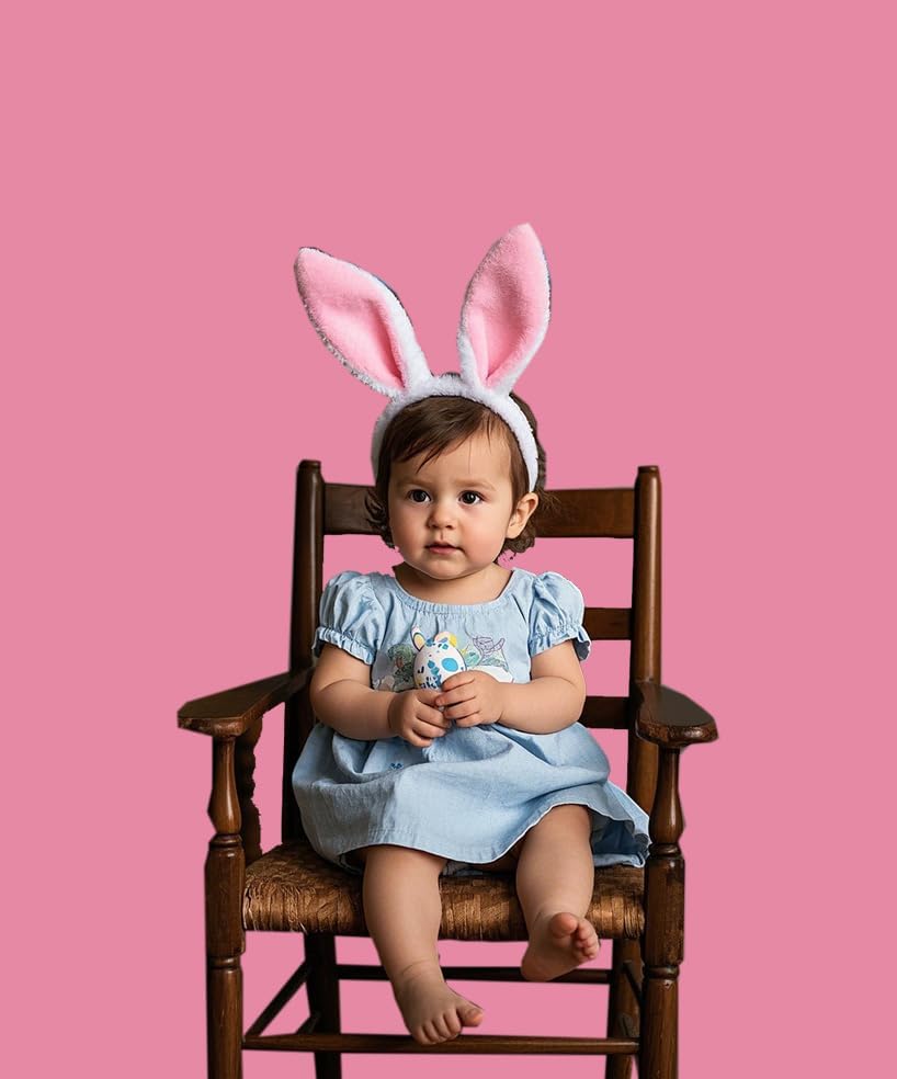 5X7ft Pink Backdrop for Photography Photo Booth Background for Photoshoot Background