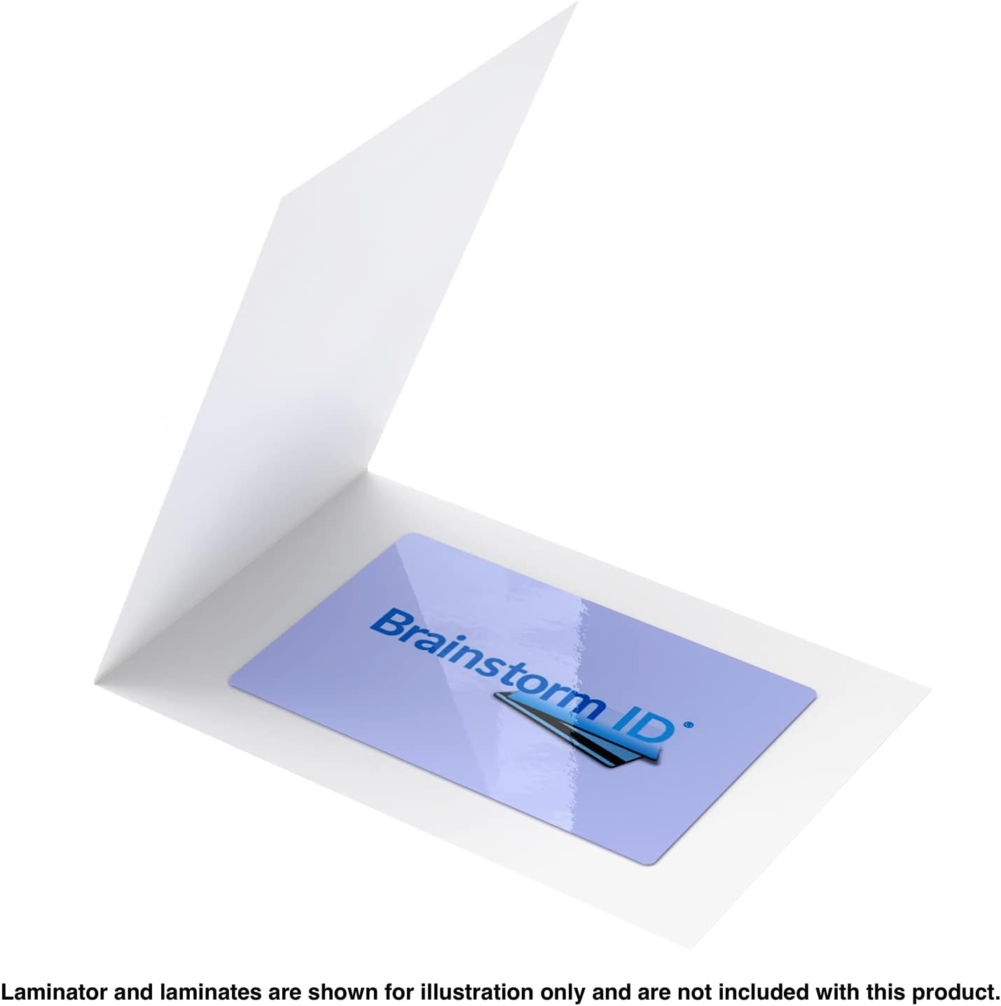 Brainstorm ID ID Card Size Lamination Carriers - 5 Pack (Small)