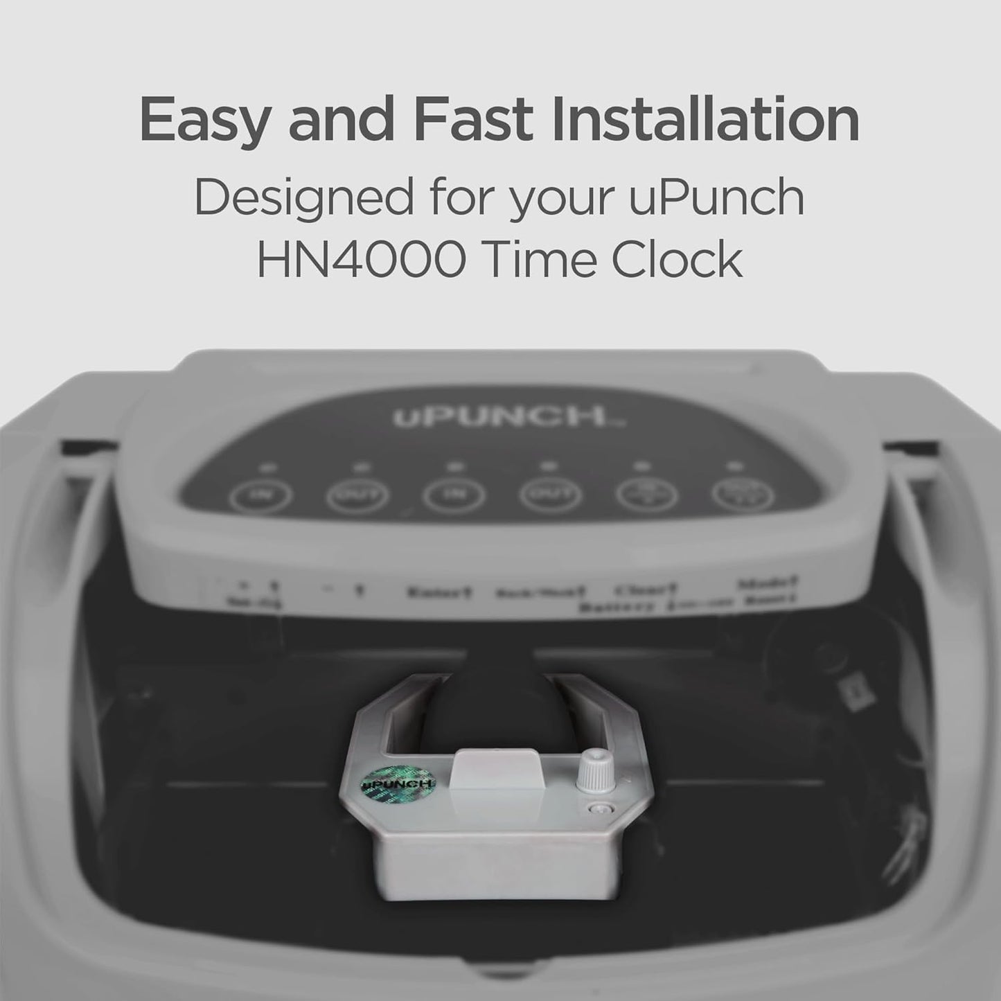 uPunch Ink Ribbon for HN4000 Calculating Time Clock, 2-Pack