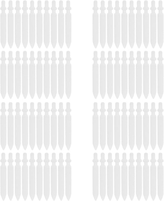 80pcs Paint Marker Replacement Nibs - 0.7mm Acrylic Paint Marker Nibs, White Nylon Easy to Change - Refill Painting Pen Tip for Students Artists