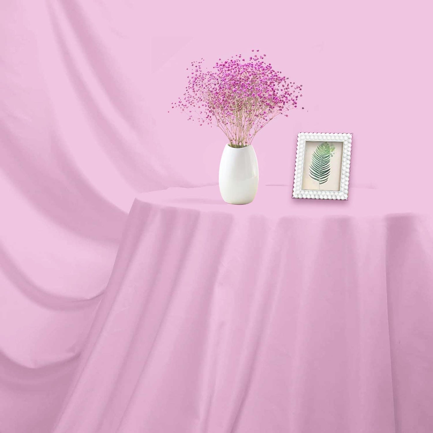 Pink Photo Backdrop for Photoshoot Pink Background for Photography Photo Backdrop Curtain for Party 10 x 20 FT