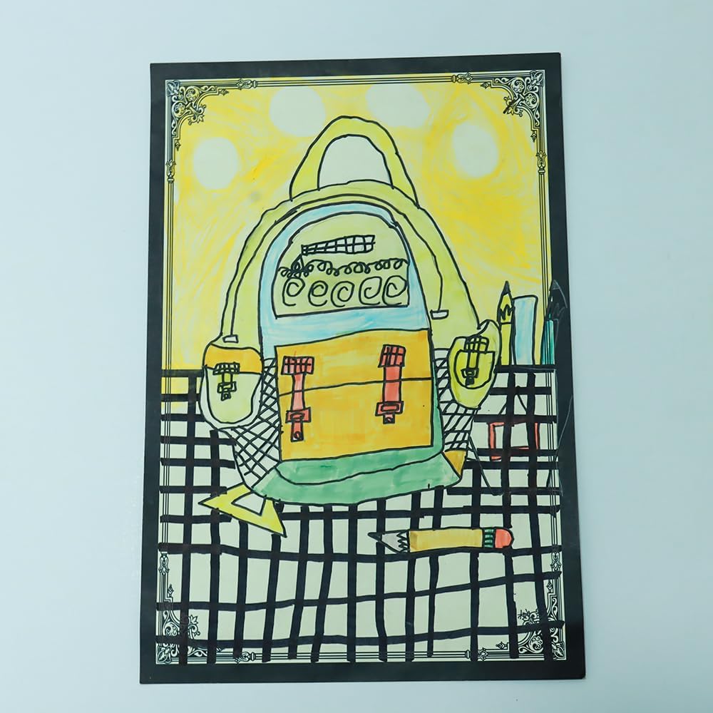 Century Lemon™ 22" x 28" White Poster Board, 50 Sheets Superb Multipurpose Bulk Poster Board for School, Office, and Craft Projects, 256-83-002