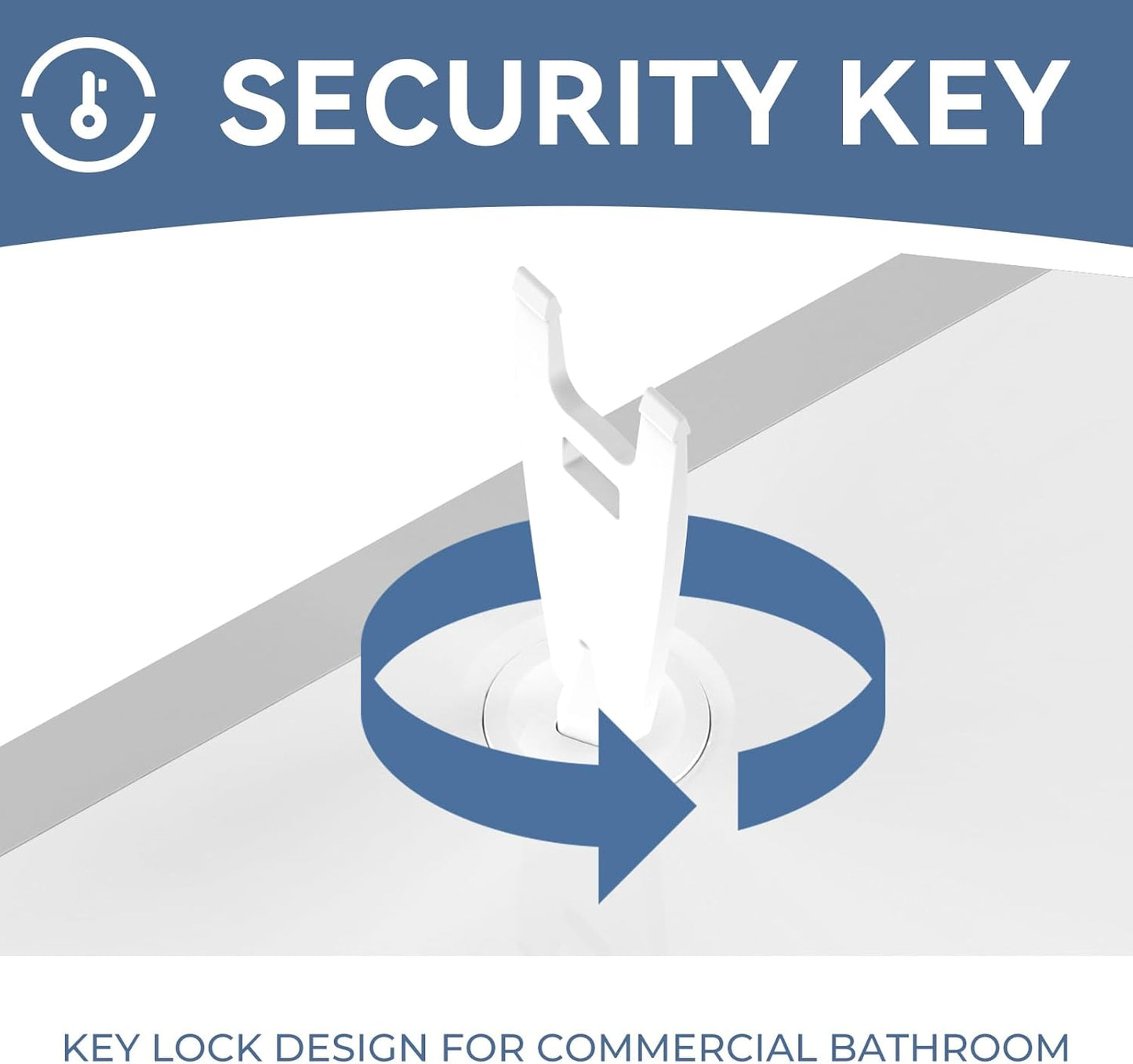 Paper Towel Dispenser Wall Mount, Adhesive No Drilling Multifold Trifold C Fold Commercial Hand Towel Dispenser,White