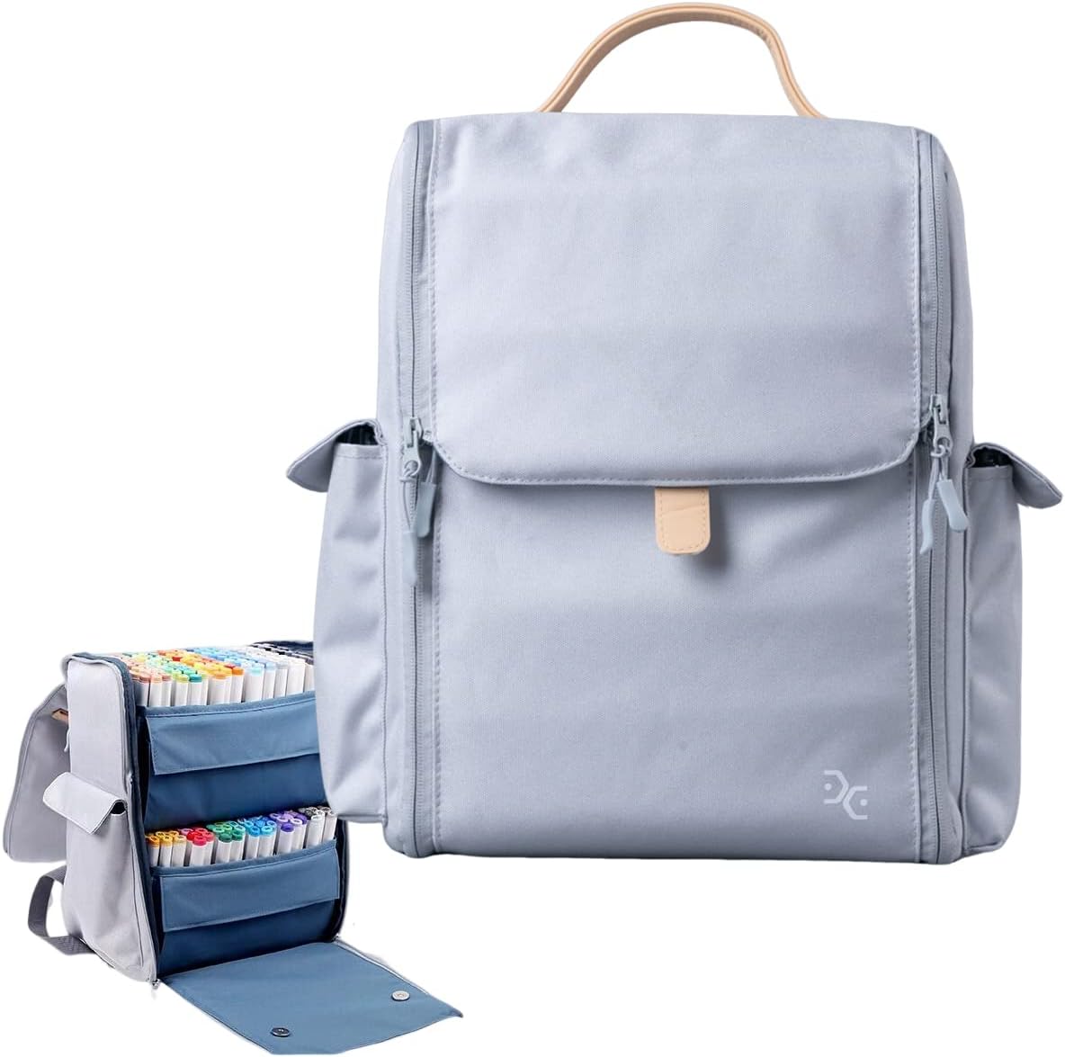 Togood Ultra-Large Storage Marker Pens Backpack, Shoulder Bag for Pens. Up to 300pcs pens