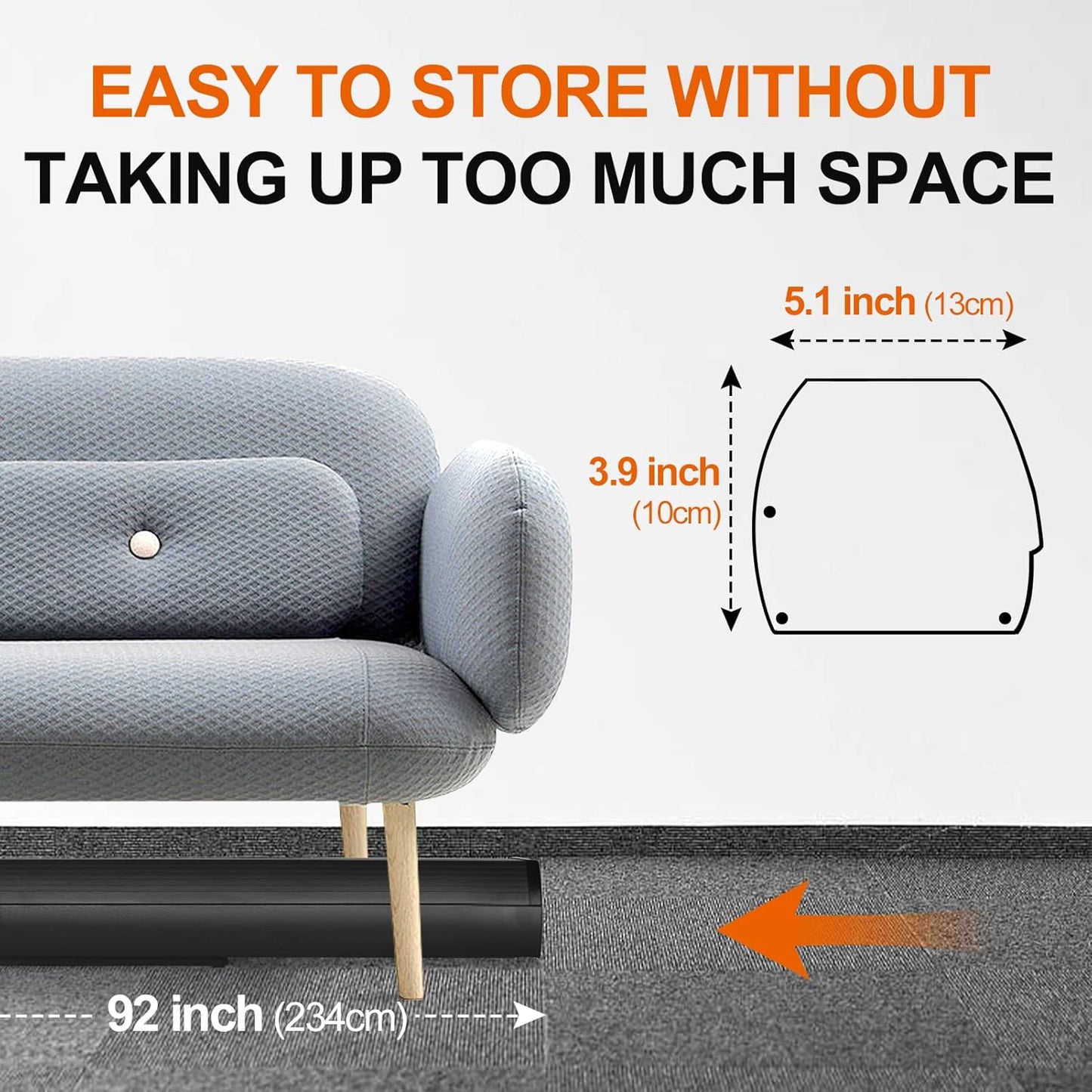 EMART 77x92in Collapsible Chromakey Panel Black Screen for Photo Backdrop Video Studio,Portable Pull Up,Solid Aluminium Base Wrinkle-Resistant Fabric,Auto-Locking Air Cushion Frame