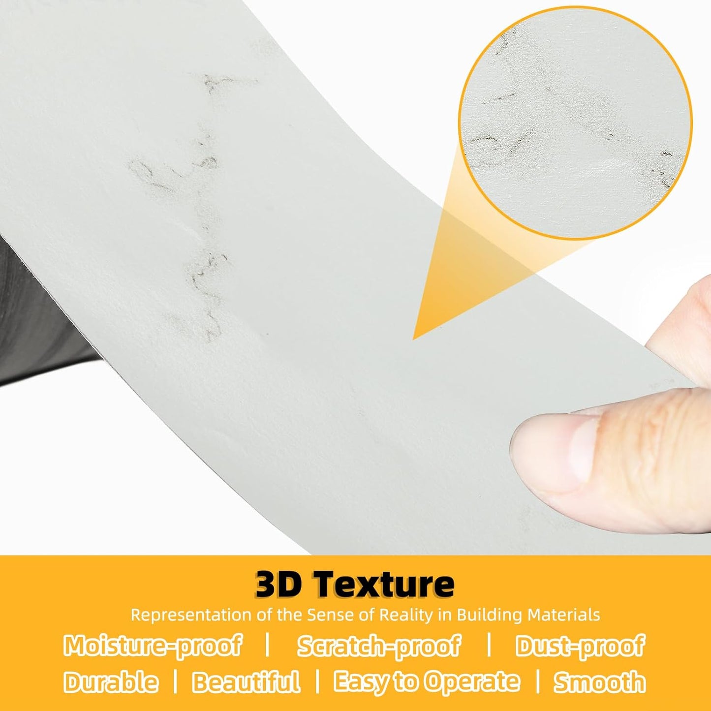 GSCIT Club Wood Grain Repair Tape, 15.7 inch X 25ft Self Adhesive Marble Grain Repair Patch for Tables, Chairs, Baseboards, Doors, Windows, Floors, Handicraft DIY.