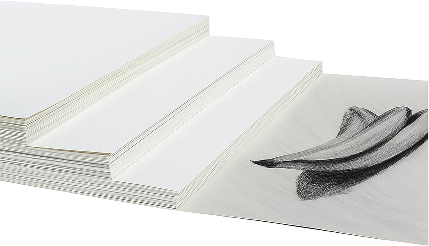 Century Lemon™ 22" x 28" White Poster Board, 75 Sheets Superb Multipurpose Bulk Poster Board for School, Office, and Craft Projects, 256-83-003