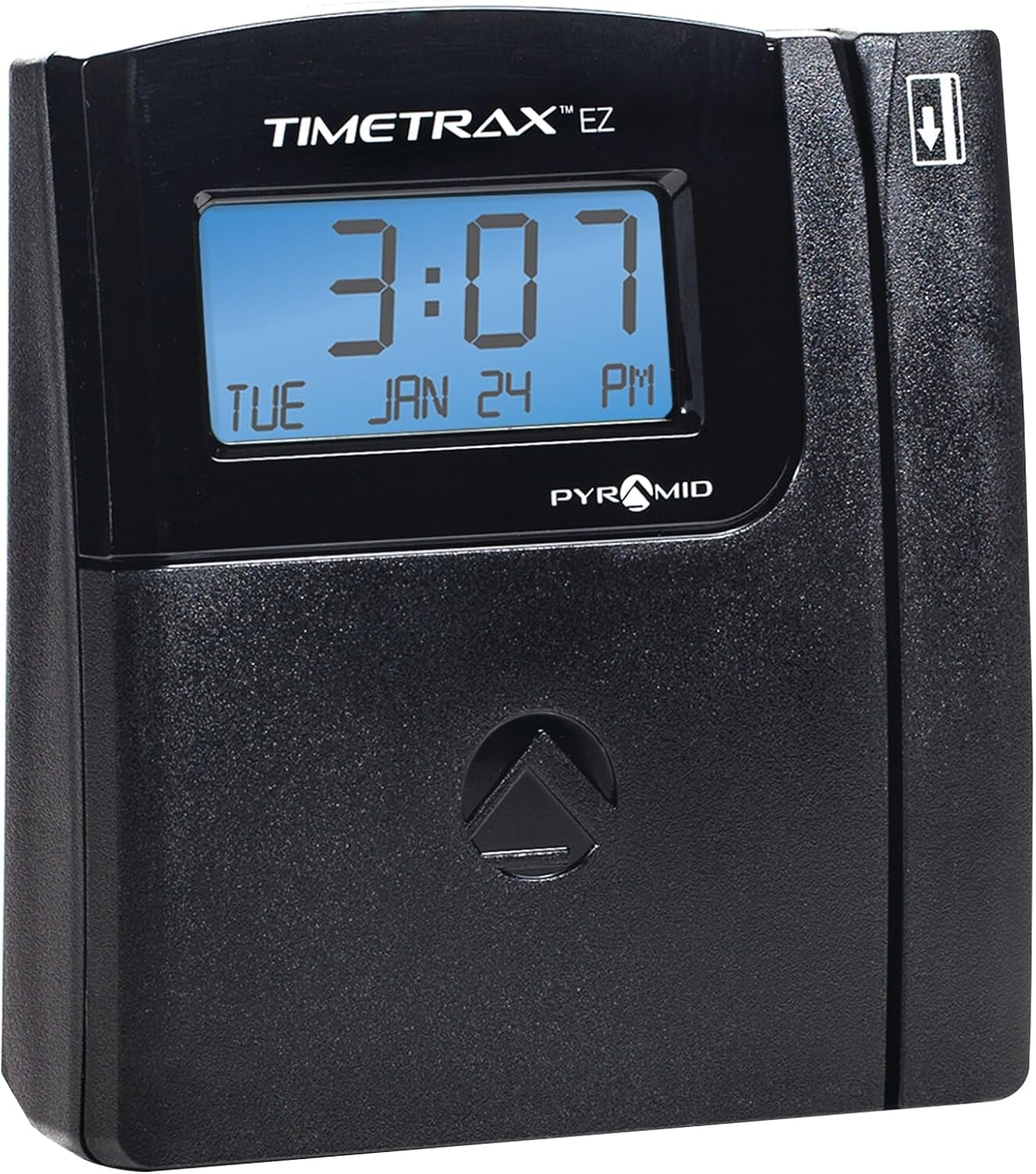 Pyramid Time Systems - TimeTrax Automated Swipe Card Time Clock System with Software Download [TTEZEK], Terminal, 50 Swipe Cards, Cables and Quick Start Guide - Made in The USA - Black