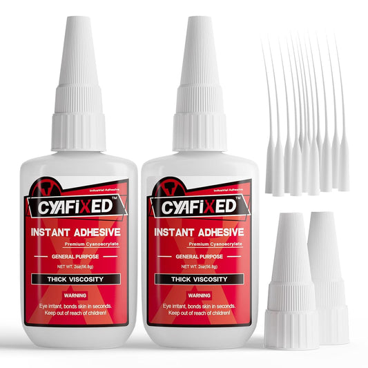 Super Glue Thick 113.6 Gram. Clear Heavy Duty All Purpose Ca Superglue Repair Wood Furniture Plastic Crafts Shoe Sole, Instant Cyanoacrylate Adhesive for Ceramic Leather Metal Glass Pottery Rubber