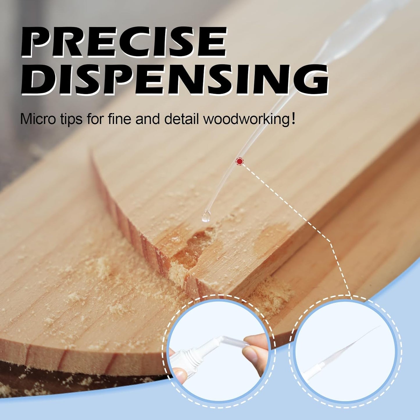 Professional Grade Cyanoacrylate Super Glue, Super Thin Viscosity CA Glue for Woodworking, 2 oz. (56.8 Grams) - Instant Adhesive for Woodturning, Pen Turning, Finish & Hobby