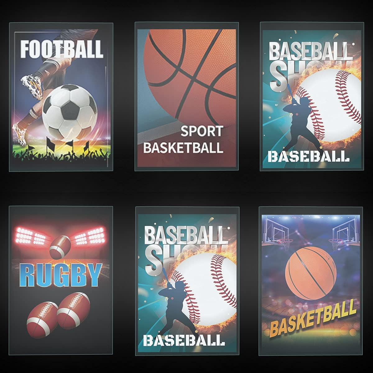 1000 Pack Transparent Penny Card Sleeves, 2-5/8 x 3-5/8'' Soft Protective Sleeves, Ultra Clear Baseball Card Sleeves, Soft Card Protectors for Trading Cards and Sports Cards