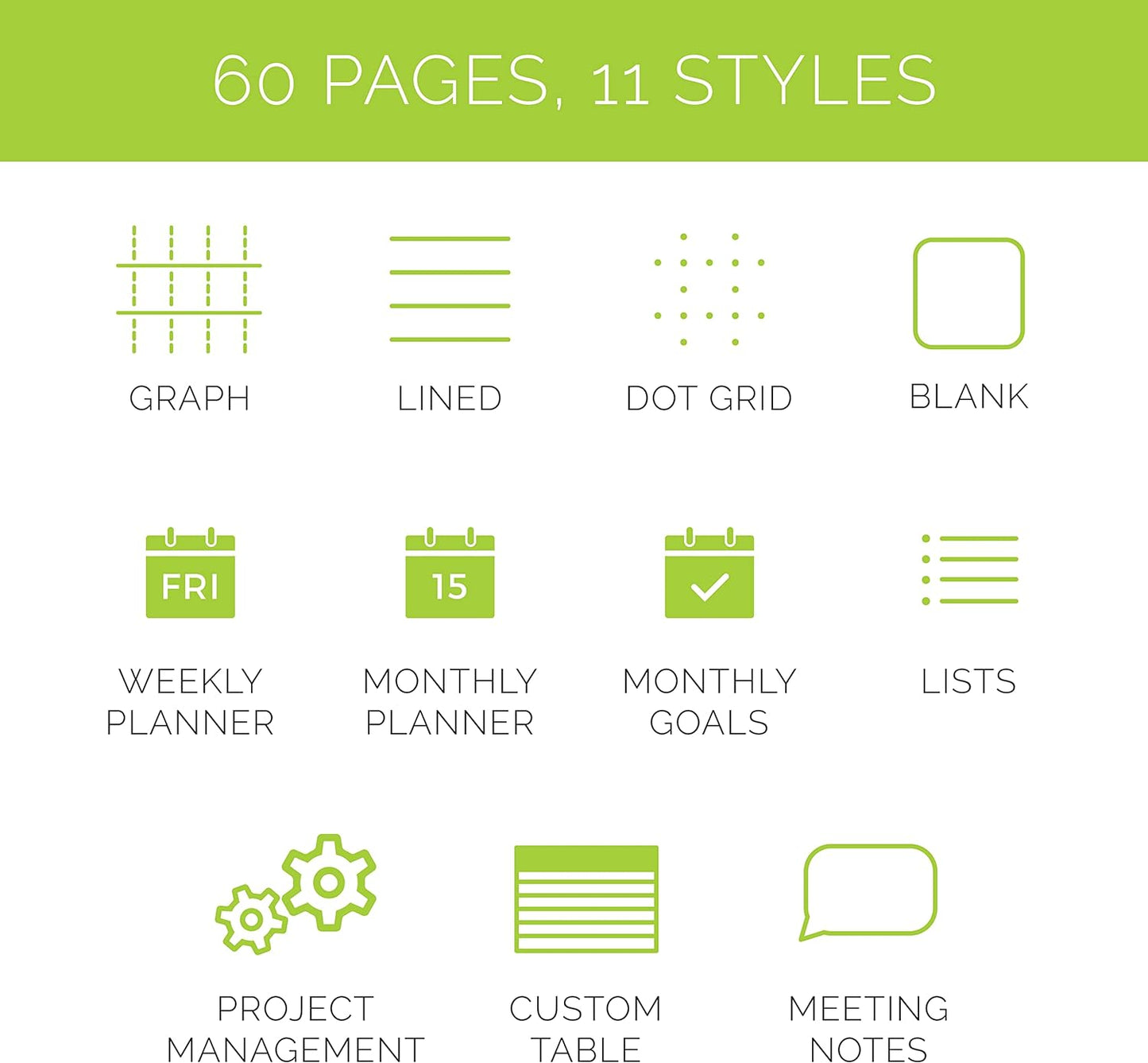 Rocketbook Smart Reusable Notebook, Fusion Plus Letter Size Spiral Notebook & Planner, Infinity Black, (8.5" x 11")