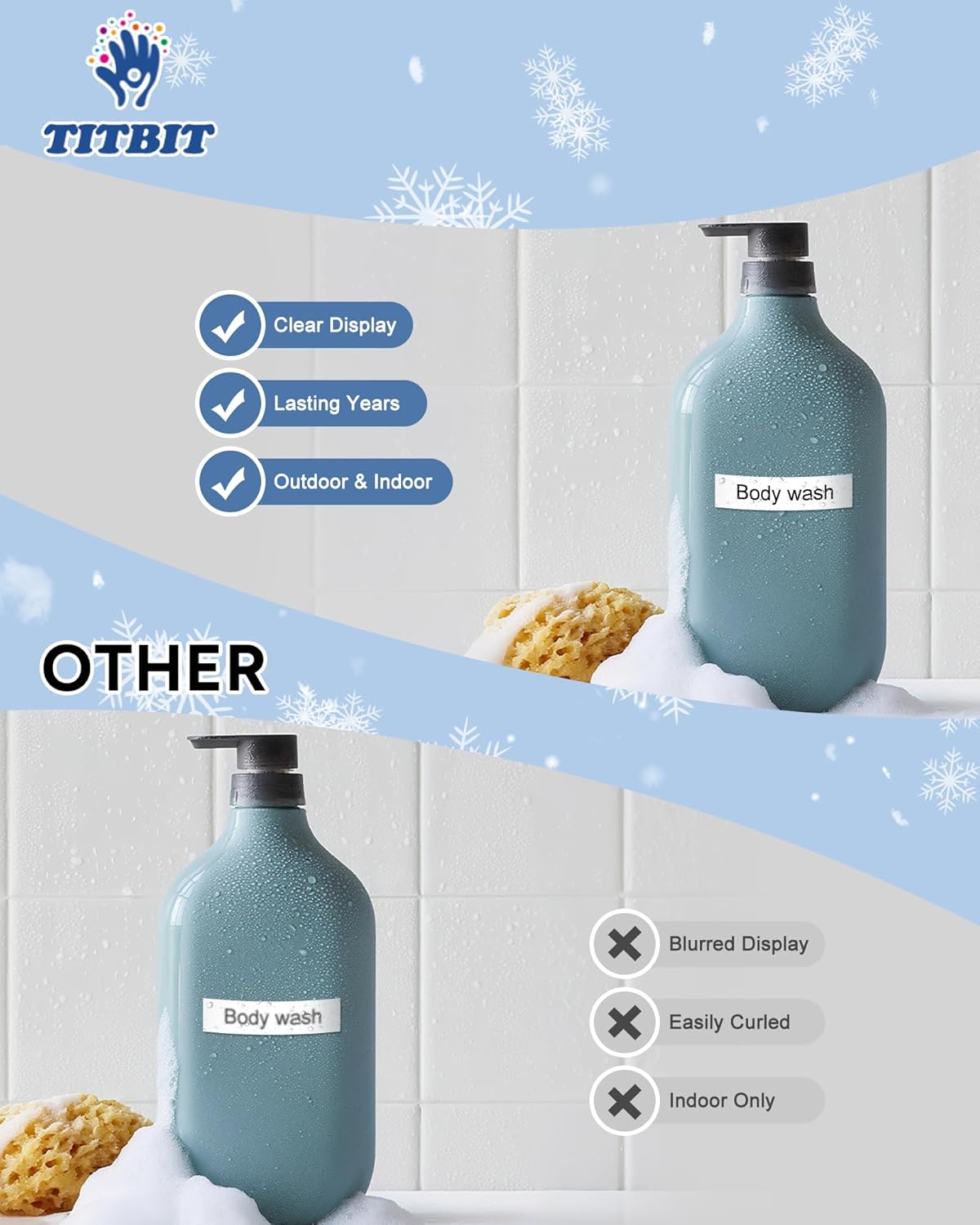 Label Maker Tape Replacement for Brother P Touch Label Tape TZE-231 Tz231 Laminated Tape Black on White 12mm 0.47 inch x 26.2ft 8m 1/2 for Ptouch PTD400AD PTH110 PT-D210 PT-D400 PTD600 PTD220,5 Pack