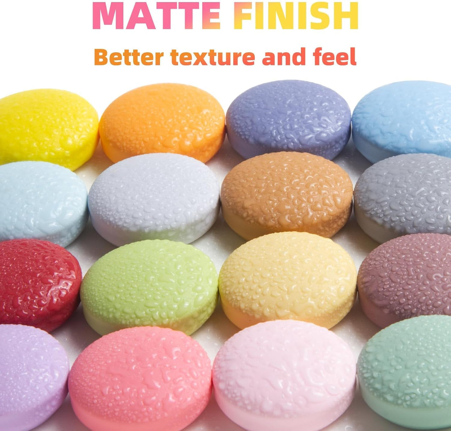 16/9-Piece Cute Colorful Fridge Magnets – Glossy & Matte Finish Refrigerator Magnets for Whiteboard, Locker, Kitchen, Office – Strong Decorative Magnetic Stickers (9 Colors, Multi-Pack)