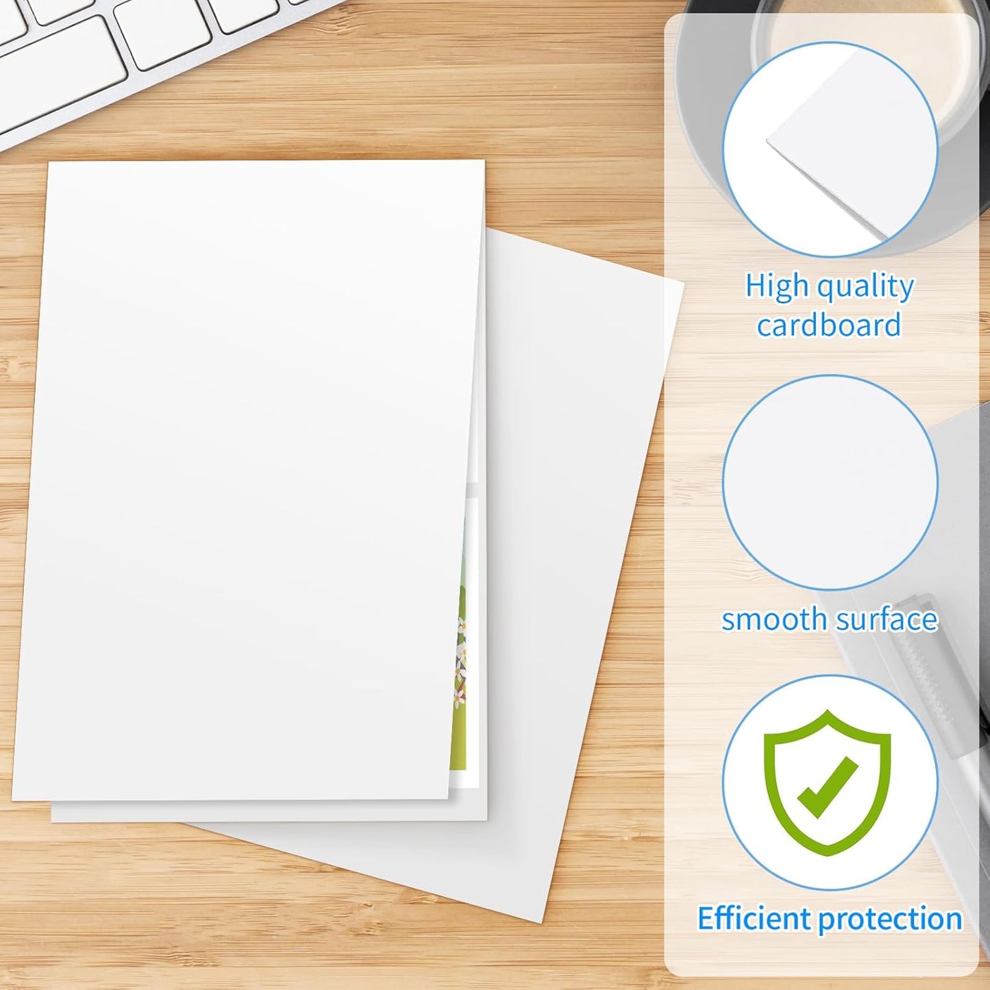 Laminator Carrier Sleeve Thermal Laminating Carrier Sheets with All Brand Laminating Pouch (5, Legal Size)