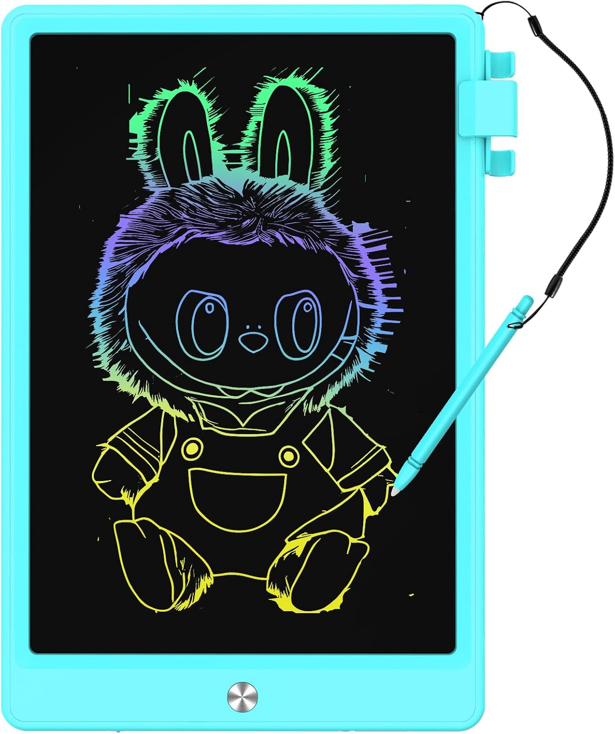 8.5 Inch LCD Writing Tablet for Kids, Colorful Toddler Doodle Board - Erasable Drawing Pad, Educational Learning Toy for Ages 3-8 - Valentine's Day Christmas Birthday Gifts (8.5 Inch, Blue)