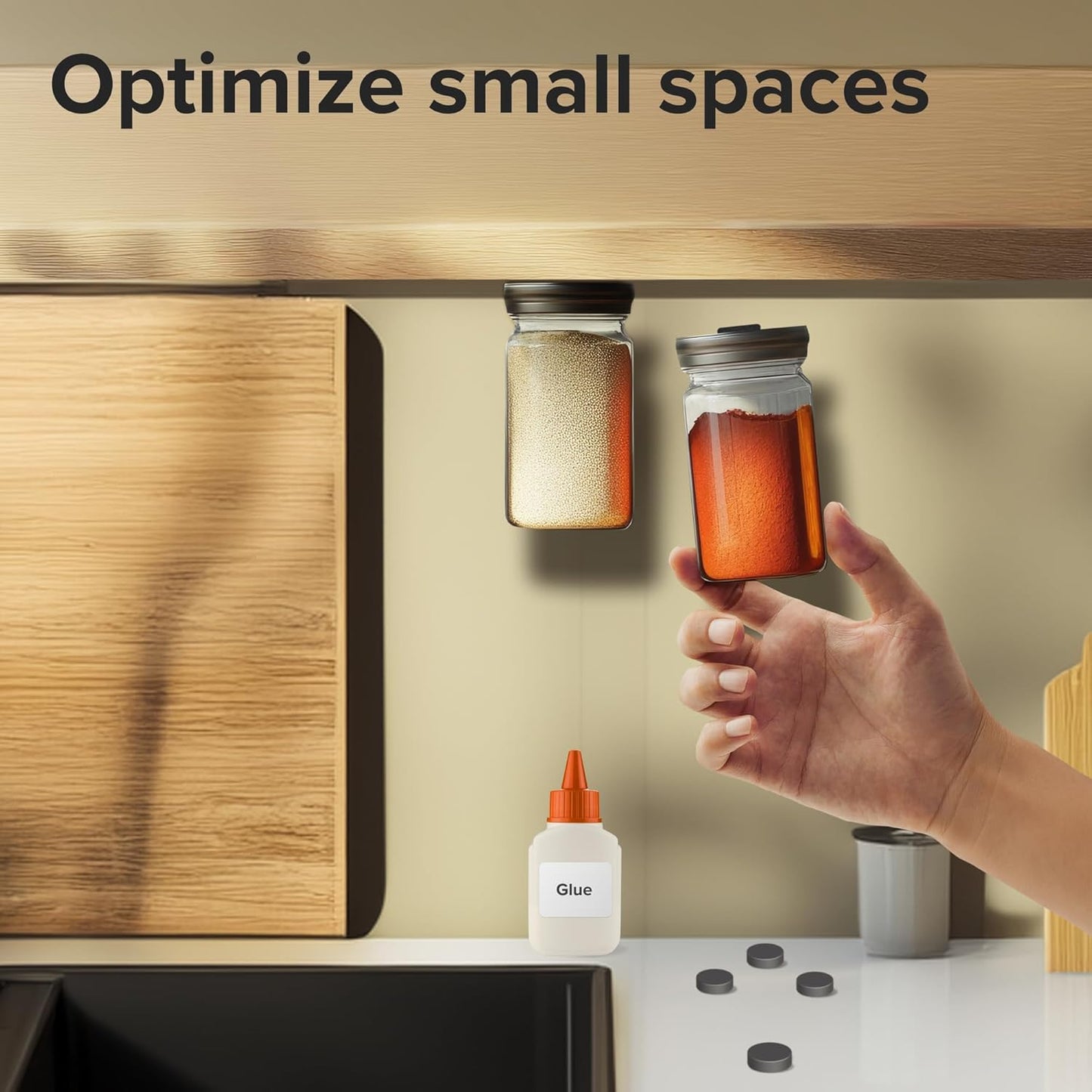 X-Bet Strong Magnets Heavy Duty - Round Magnets for Crafts, Magnets for Whiteboard, Fridge - Small Strong Magnet, Refrigerator Magnets (90 pcs)