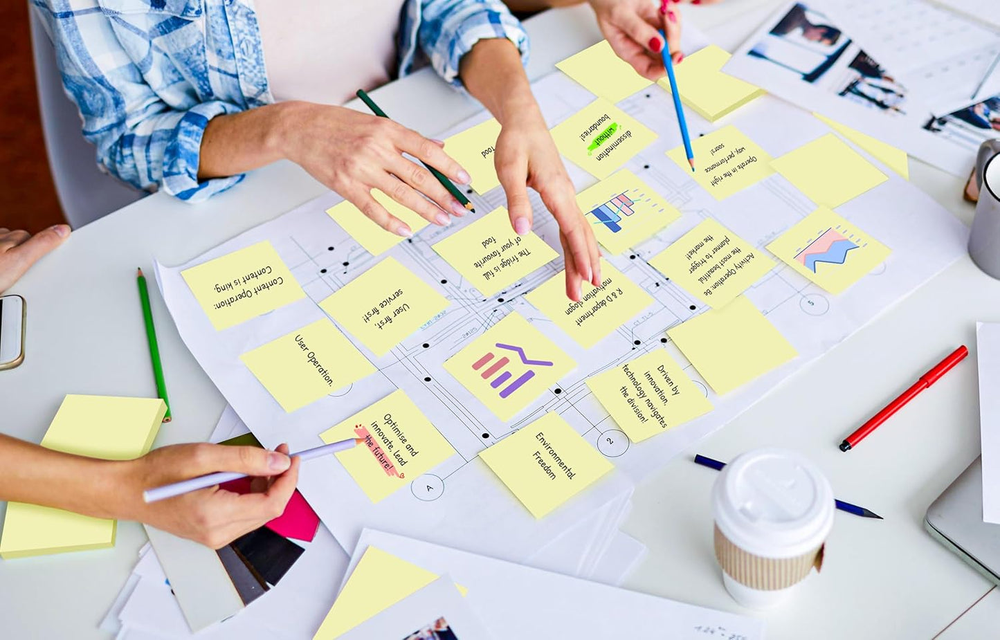 (18 Pack) Sticky Notes 3x3 in Yellow, Strong Adhesive, Clean Removal, Recyclable, Self-Stick Pads, Easy to Post for Home, Office, Notebook