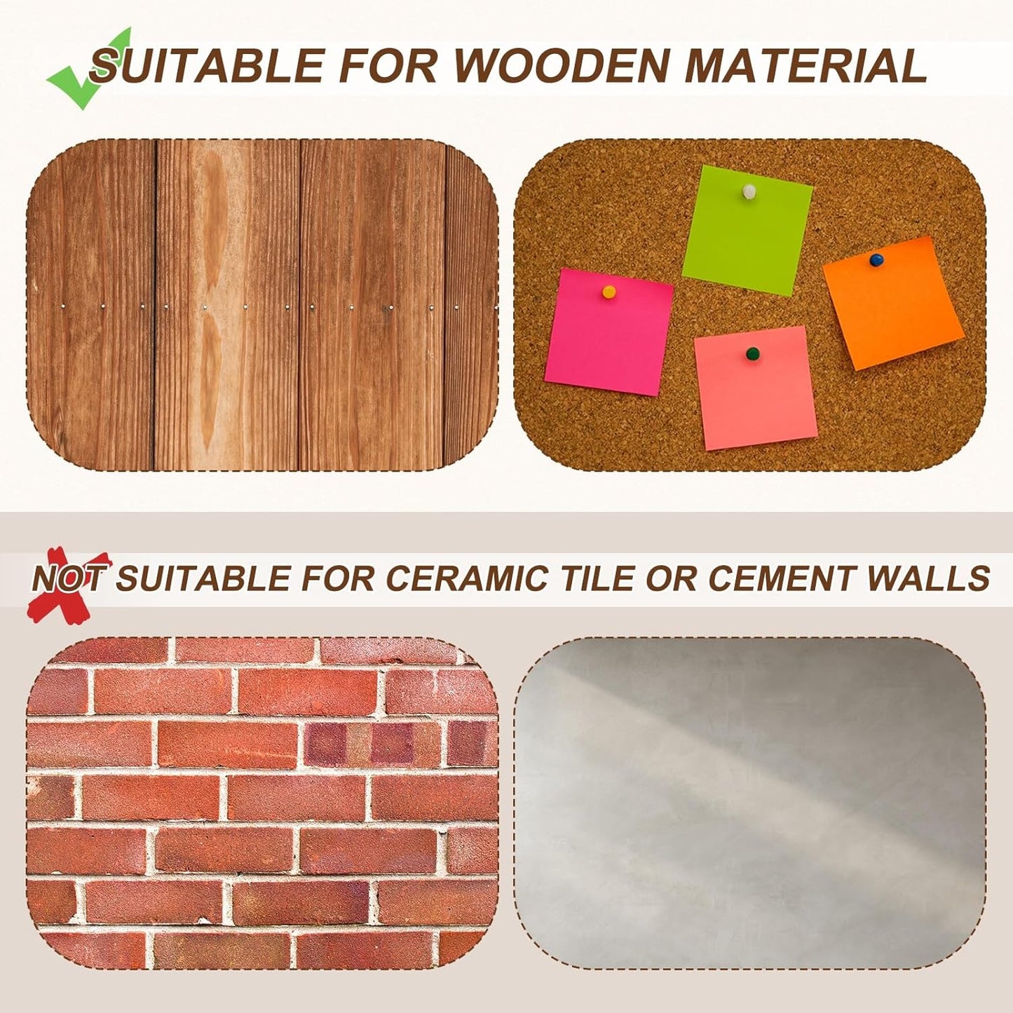 uxcell 100Pcs Upholstery Tacks, 11mmx17mm Flat Head Thumb Tack Decorative Furniture Nails Push Pins for Furniture Sofa Headboards, Yellow