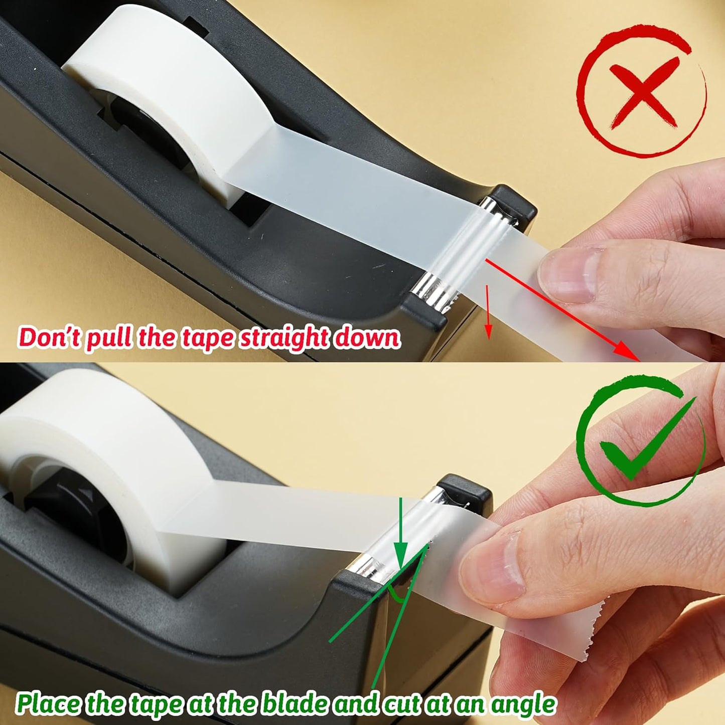 Tape Refills Bulk, 16 Rolls Invisible Tapes for Dispenser, 3/4 Inch X 1000 Inch, Writable Tape, Easy to Tear by Hand for Home School Office Supplies