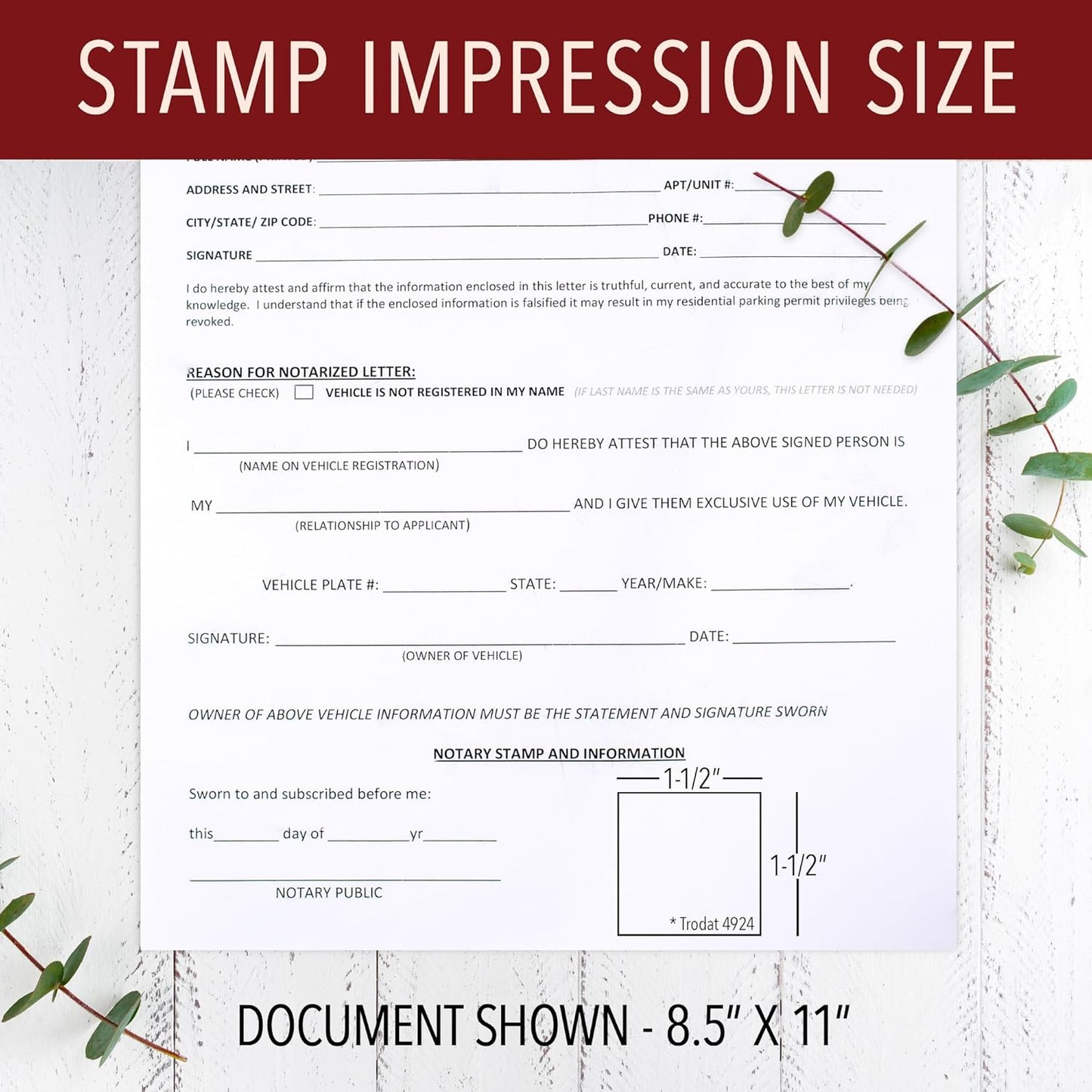 Ohio Round Notary Stamp | Official State Notary Stamp | Official Seals | Meets State Specifications (Ohio, Round Stamp)