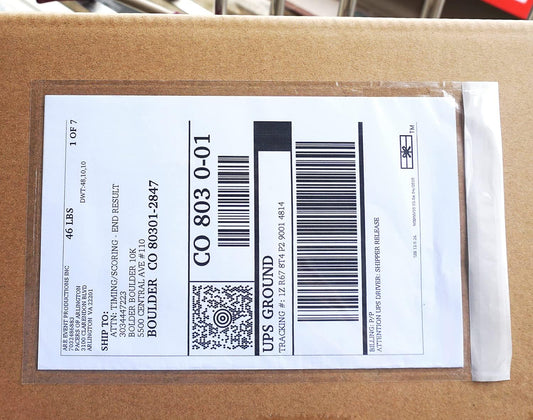 (300 Pcs) Premium 6''x10'' Packing List Envelope, Tailored Size for Letter-size Paper Folded in Half, Adhesive Shipping Label Pouches/Sleeves