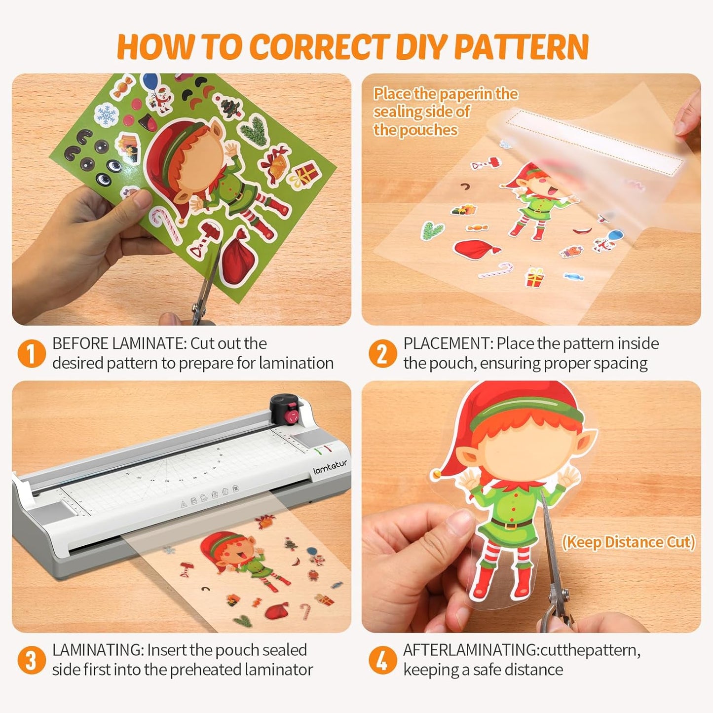 Thermal Laminating Pouches 9"x11.5" Inches, Holds 8.5 x 11 Inch Sheets,5mil 200Pack Hot Laminate Films, Clear Laminator Papers, Letter Size Lamination Sheets (125Mic 200Pcs)