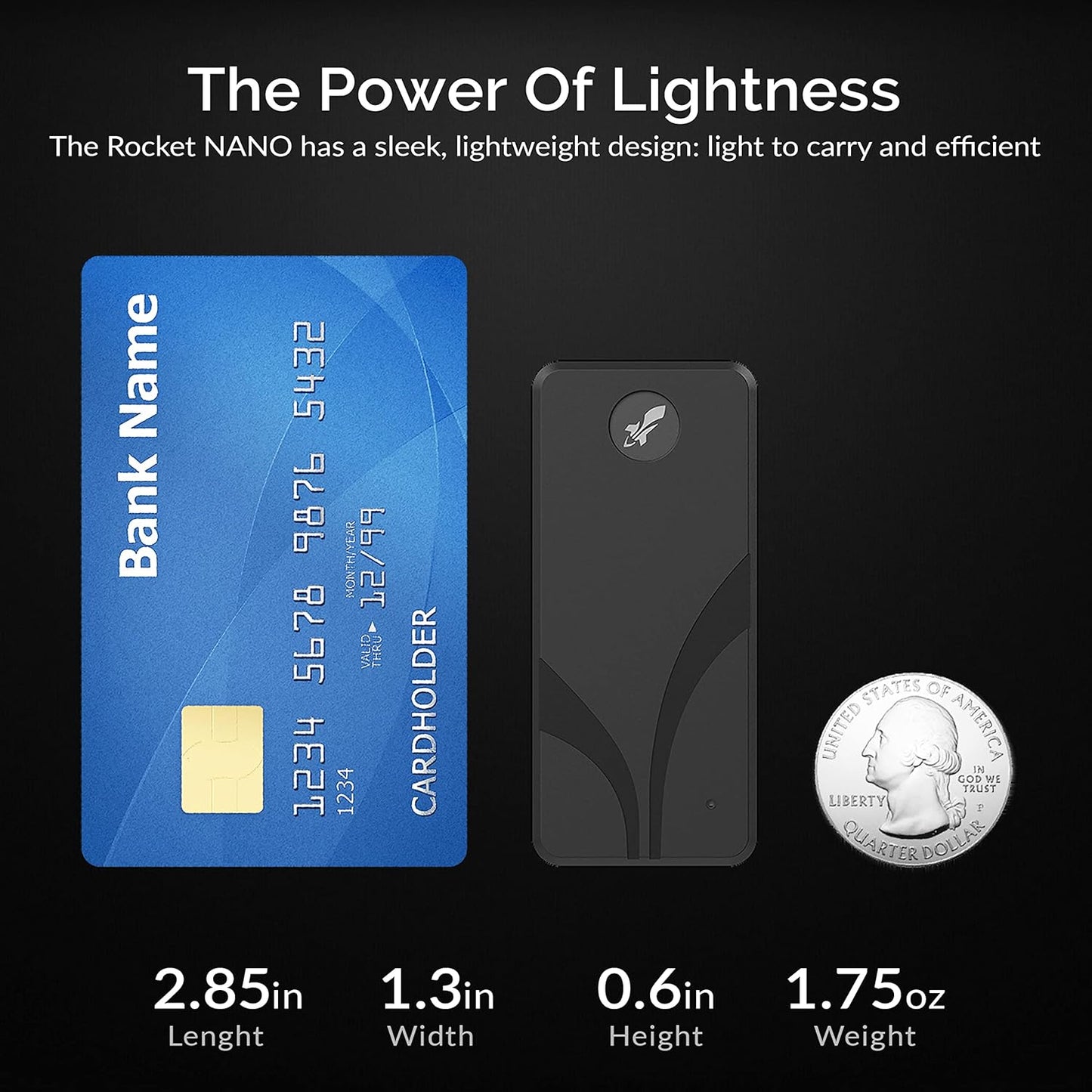 SABRENT 4TB External Aluminum SSD, Rocket Nano V2, USB 3.2 Gen 2x2, 1500 MB/s Transfer Speeds [SB-4TB-NAV2]