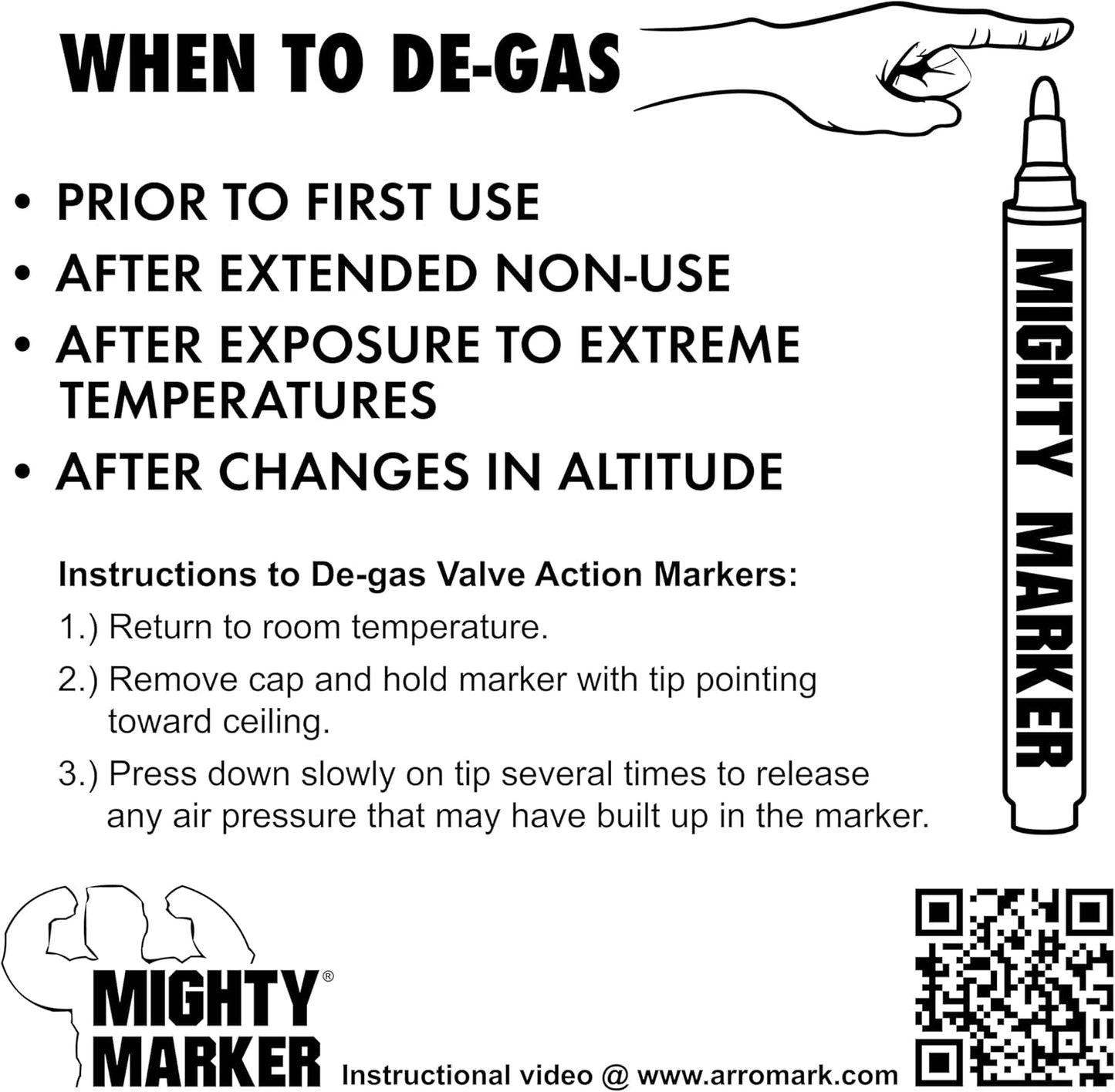 FM-46 Auto Body and Glass Super Jumbo Paint Marker, No-Ghost Formula, Water-Resistant, Valve Action, Removable, Water-Based, 30ml Capacity, Made in USA, Black 3 Pack