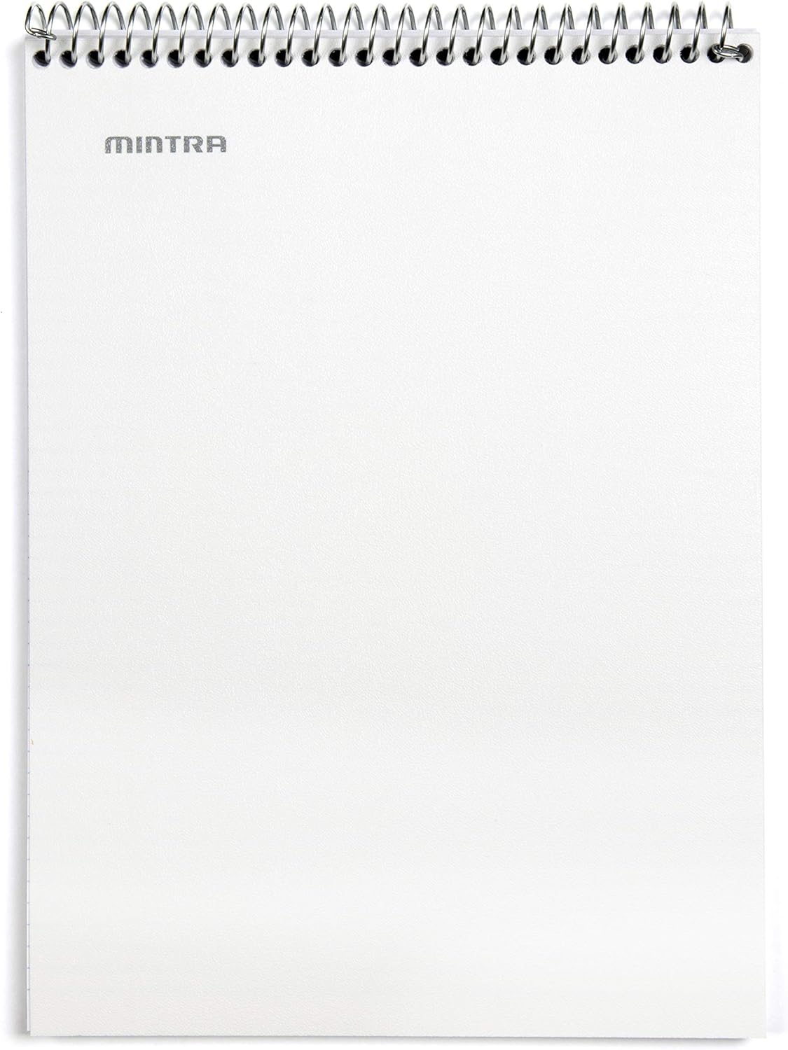 Mintra Office TOP BOUND Durable Spiral Notebooks (Teal, Purple, White, College Ruled 3pk)