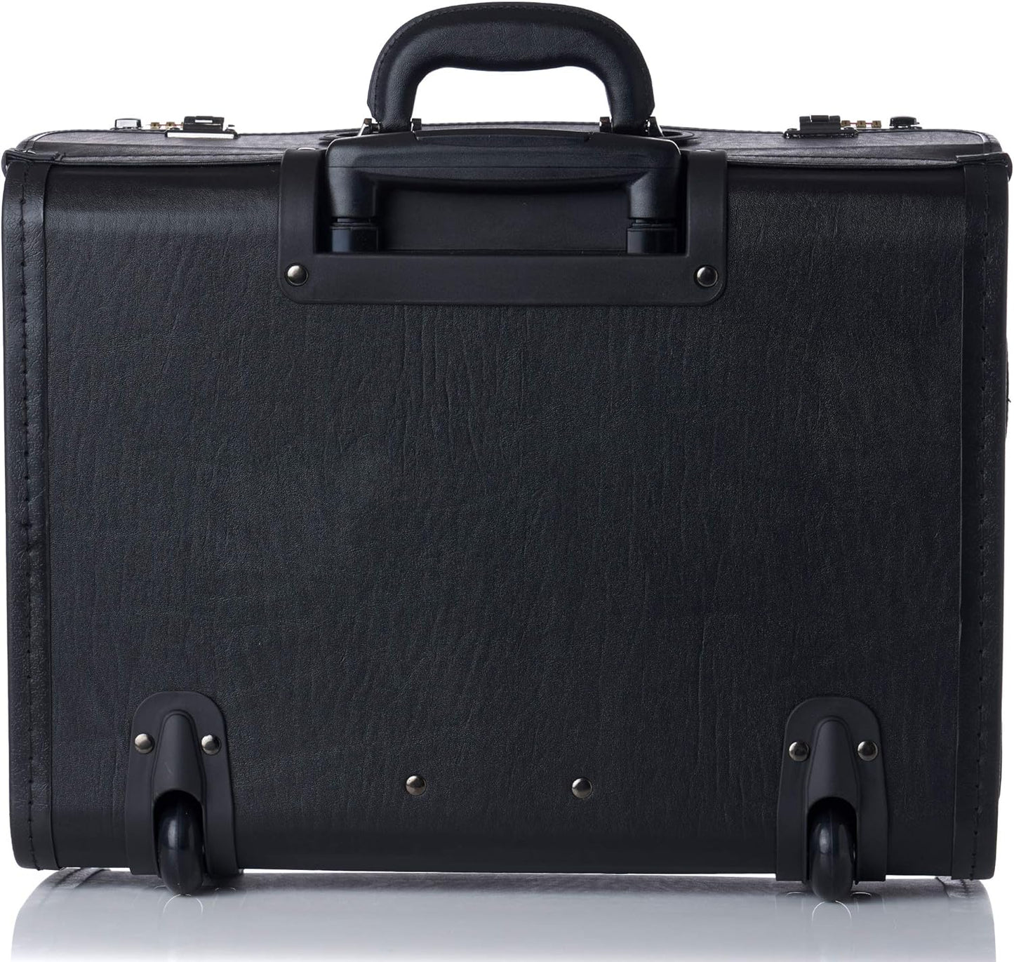 Alpine Swiss Rolling 17" Laptop Briefcase on Wheels Attache Lawyers Case Legal Size
